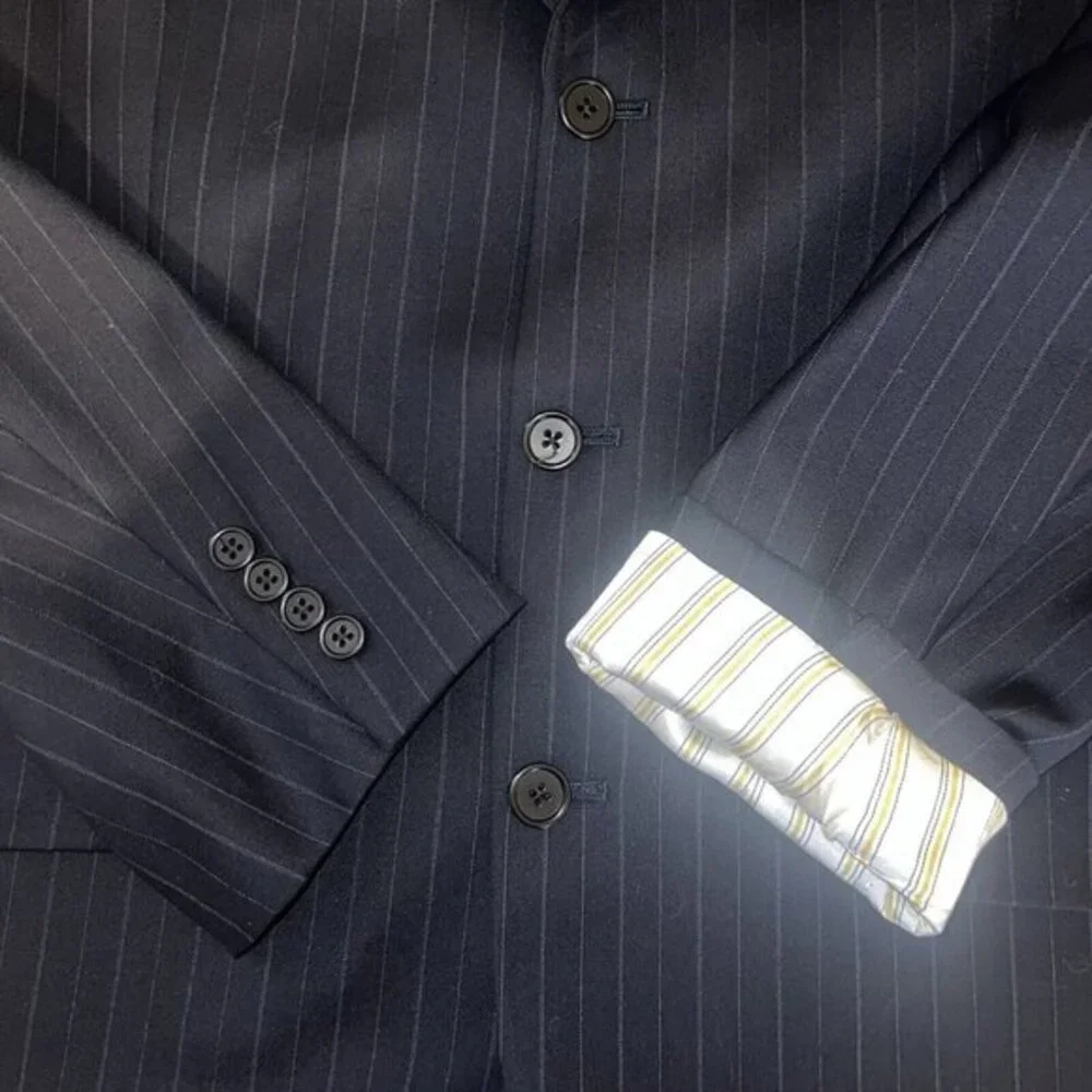 Cremieux Loro Piana Blazer Sport Coat‎ Men 42R Wool Three Button Casual Jacket